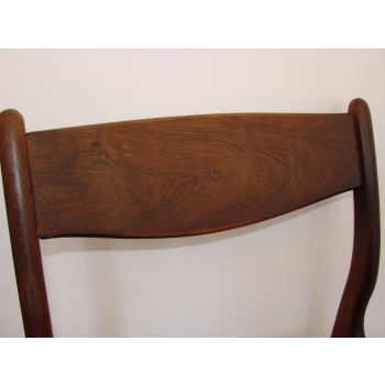 krzesła mid century modern palisander